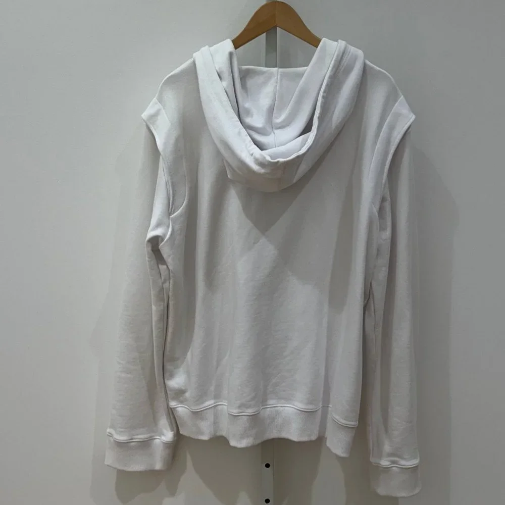 Helmut Lang White Zip Up Jacket - Picture 2 of 4